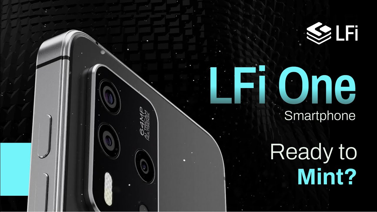 LFi One: The Phone That Can Mint Tokens - YouTube