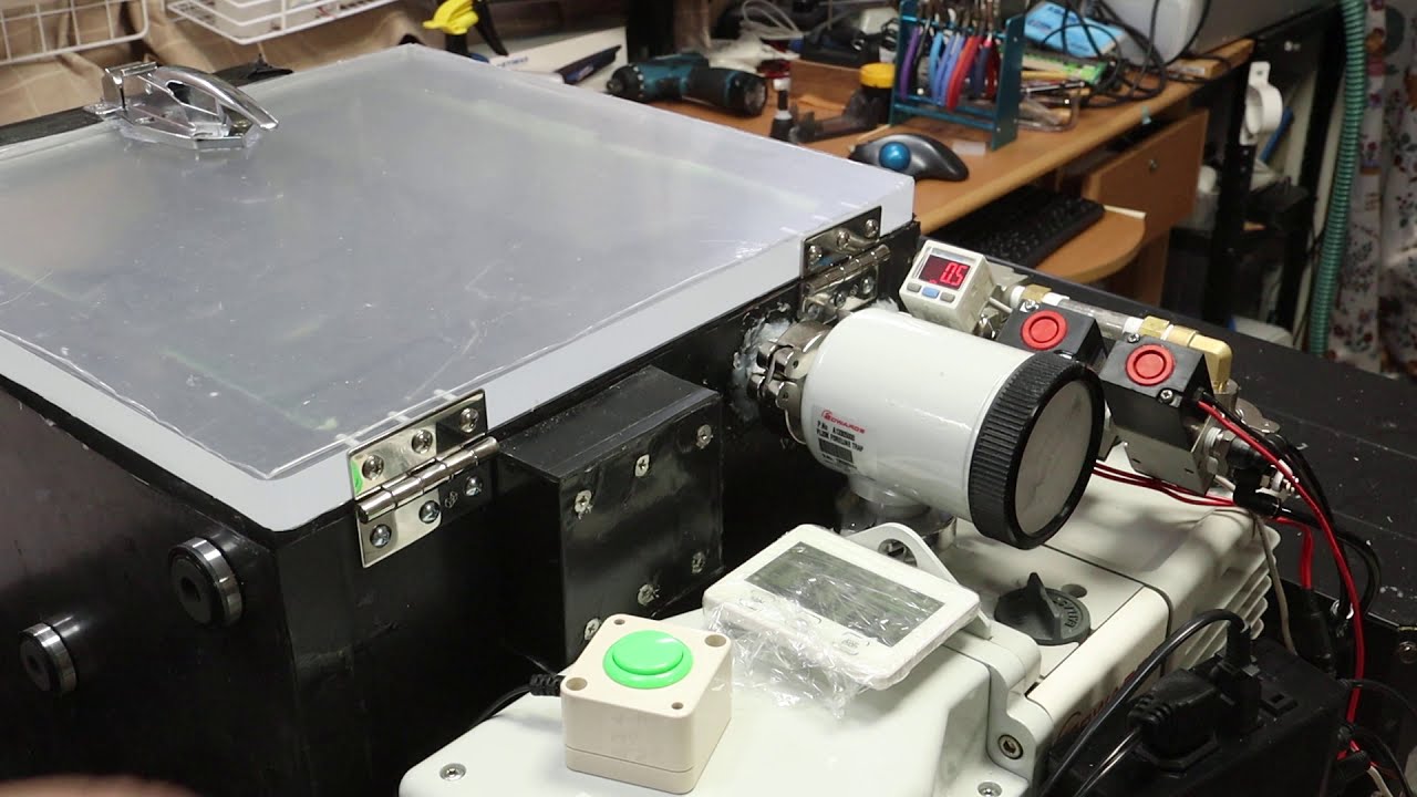 真空脱泡機を自作しました。 | Nimbusのデジタルブログ