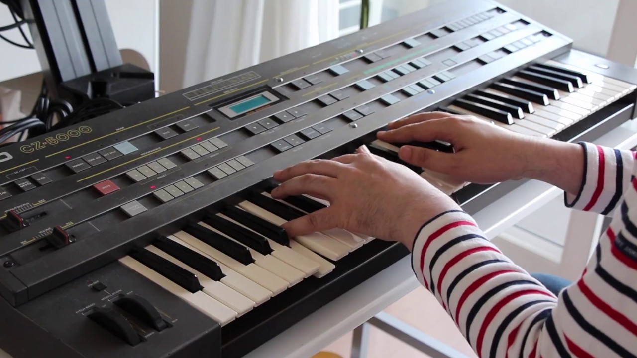 CASIO CZ-5000 MY ORIGINAL PATCHES DEMO Part2 - YouTube