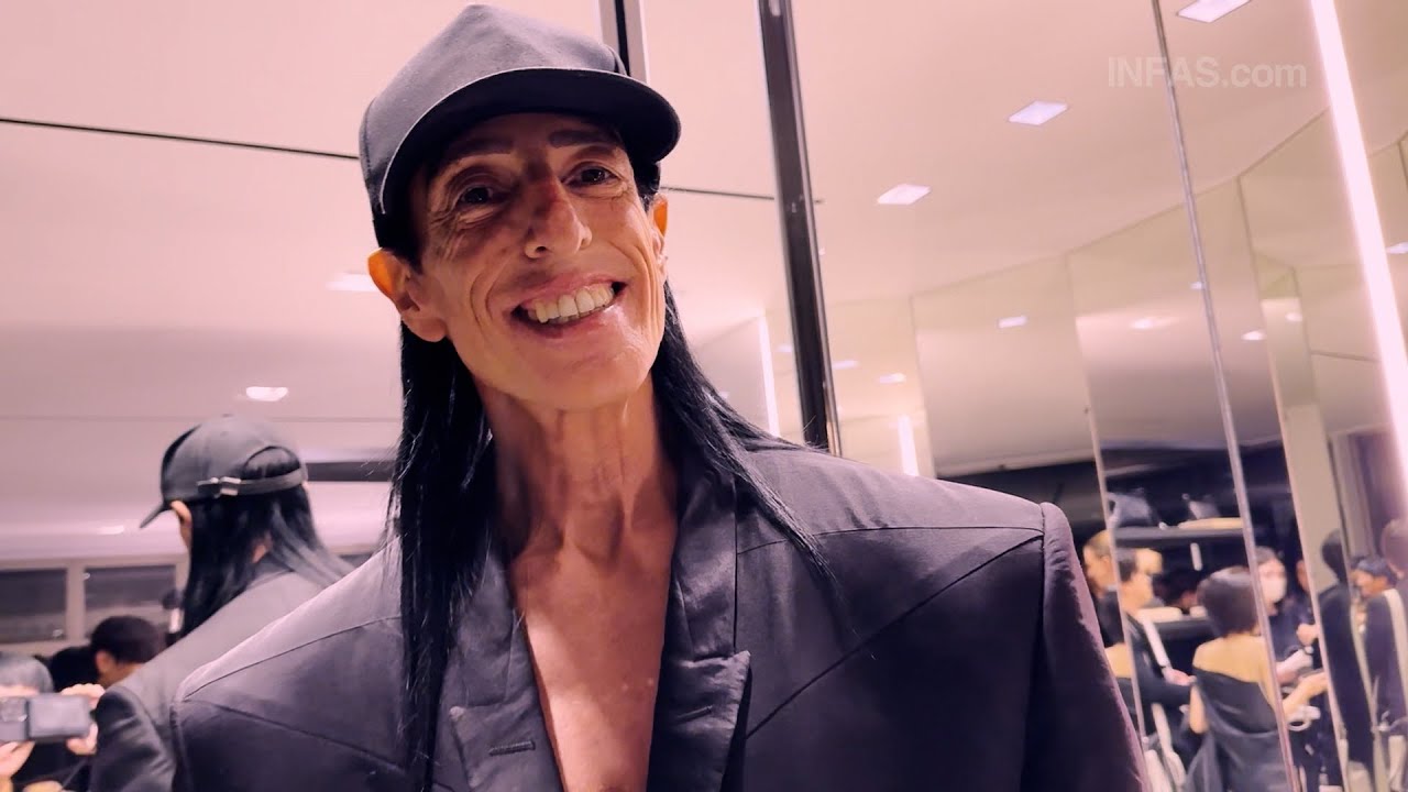 RICK OWENS BOOK SIGNING】 - YouTube