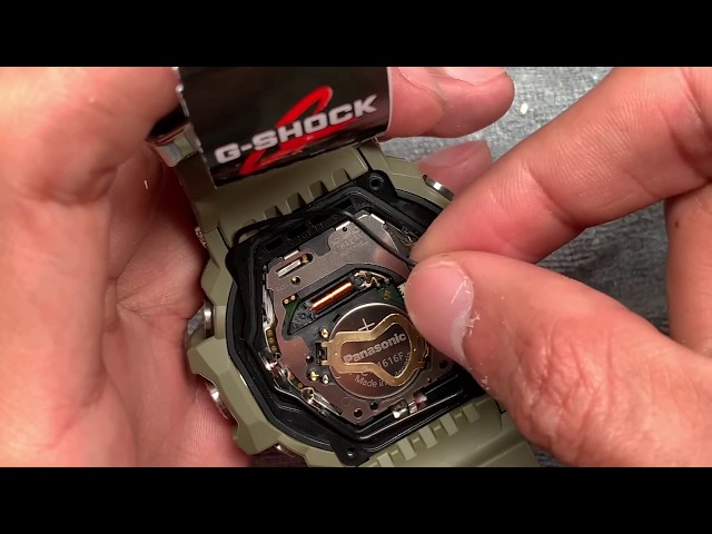 How to Reassemble a G-shock Rangeman GW9400-3 Green - Casio Watch