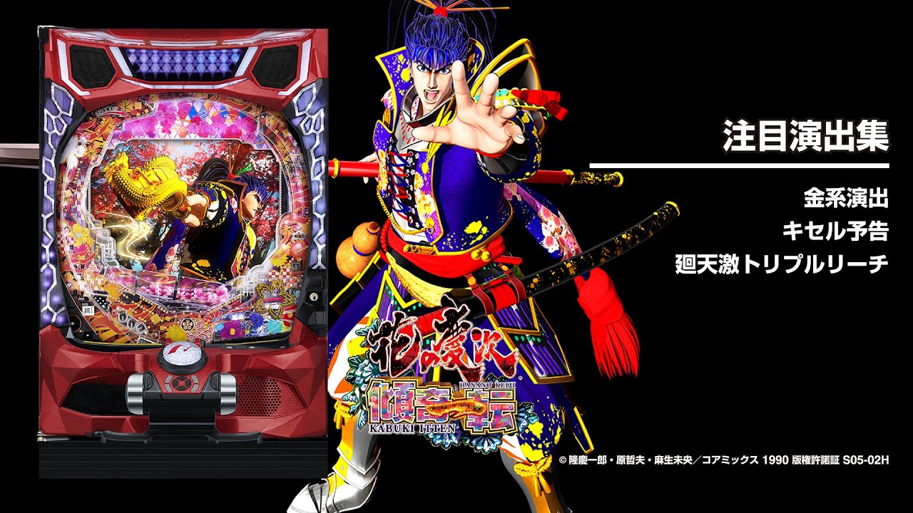 P花の慶次〜傾奇一転（パチンコ）ラッキートリガー・スペック・保留