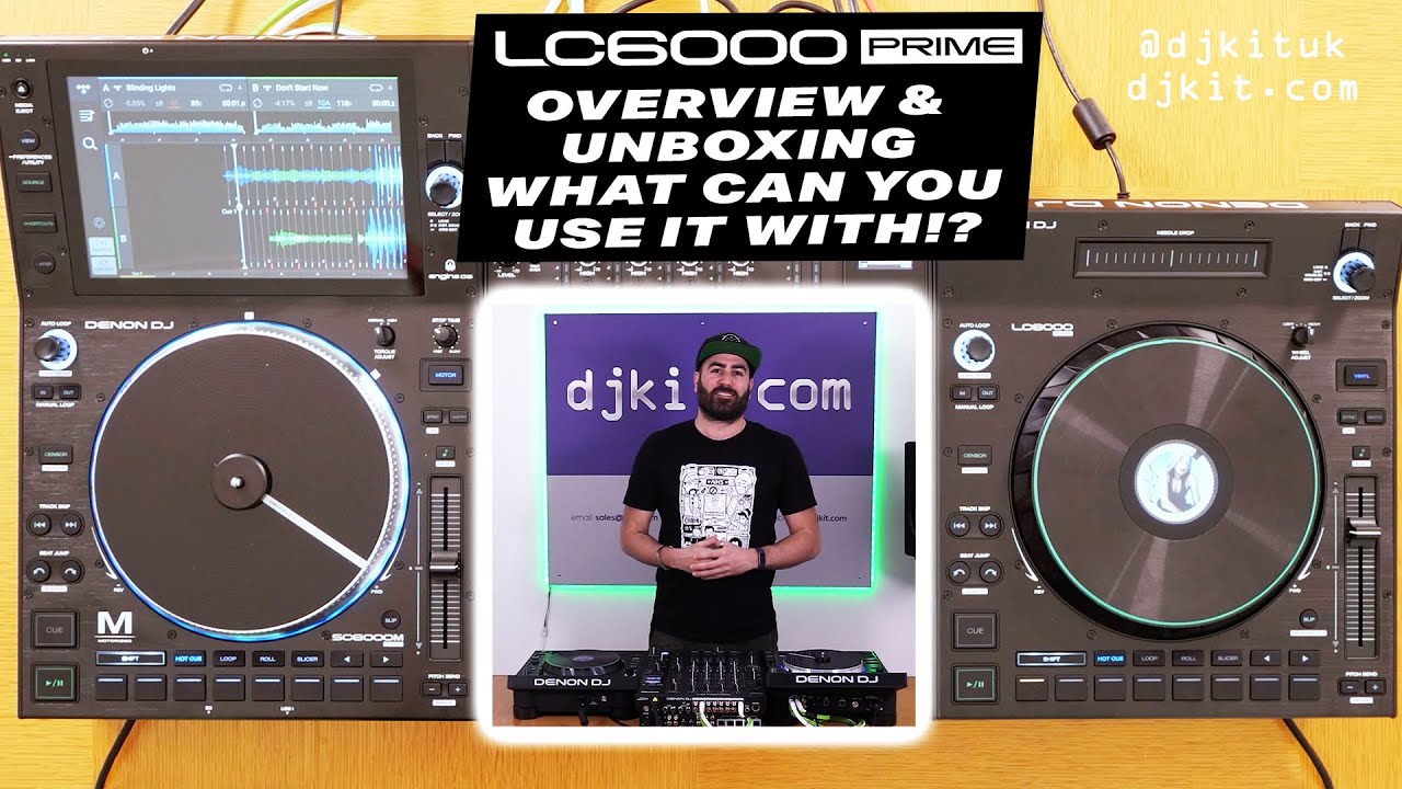 First look at Denon DJ LC6000 Prime - Overview & Unboxing - What