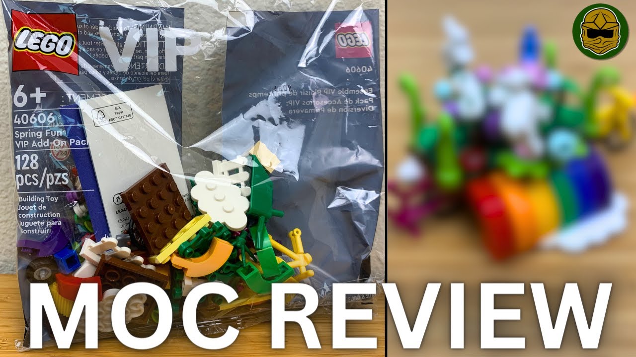 LEGO® VIP 40606 Spring Fun Add-On Pack MOC Review! 2023 GWP