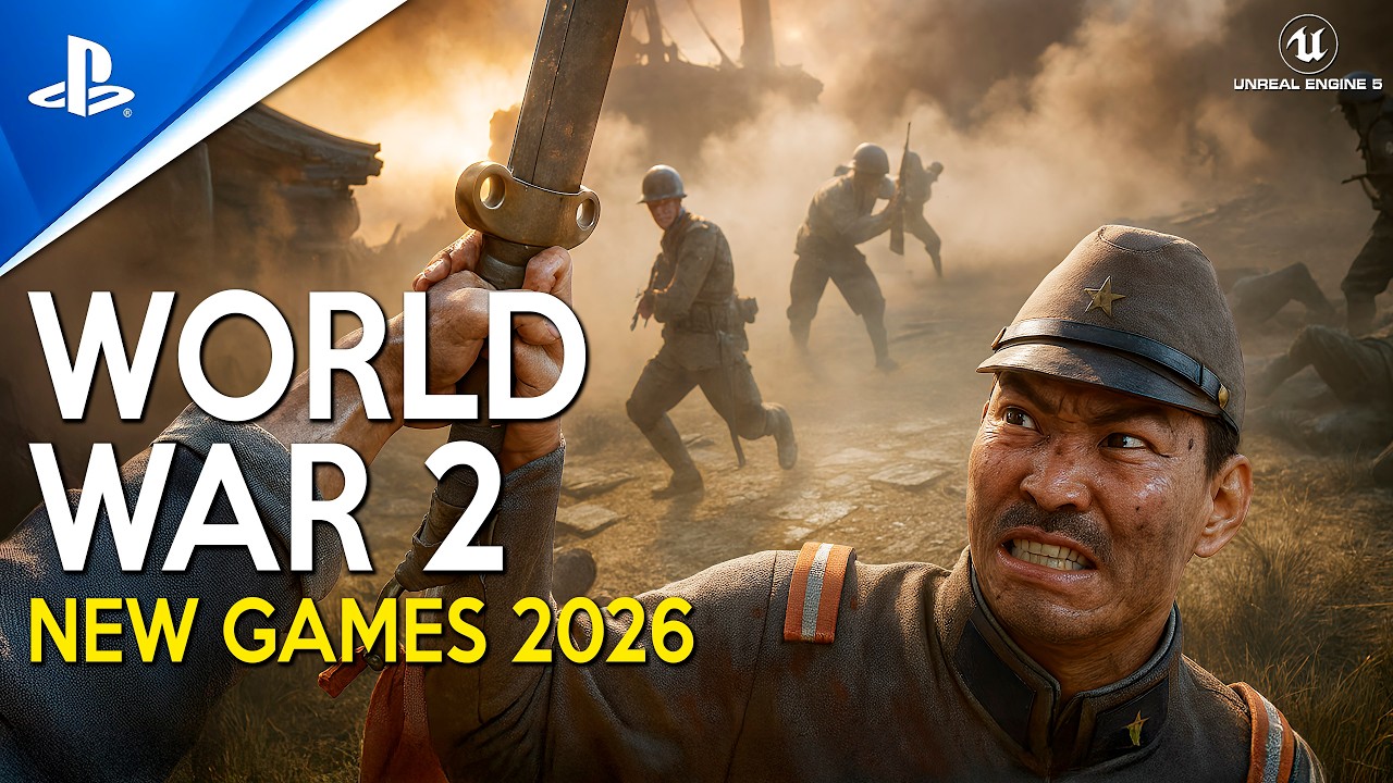 TOP 25 MOST BRUTAL World War 2 Games coming out in 2026 - YouTube