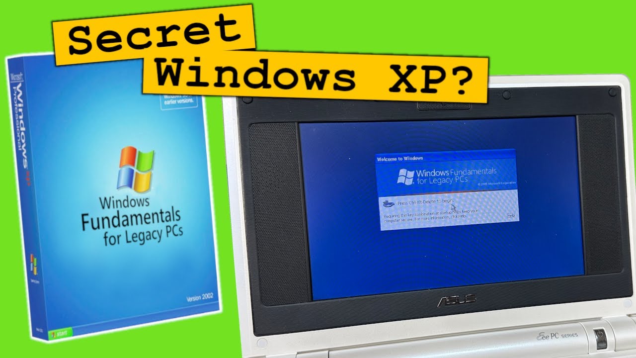 Windows FLP - A Secret Windows XP Built to Keep Old PCs Alive