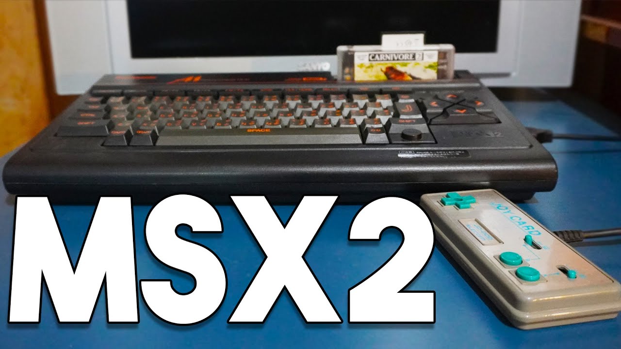 Introducing the MSX2 (Japanese Vintage Computer) - YouTube