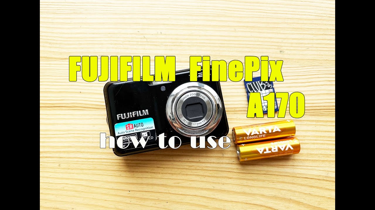 Digicam Fujifilm FinePix A170 How to use, Review With Sample