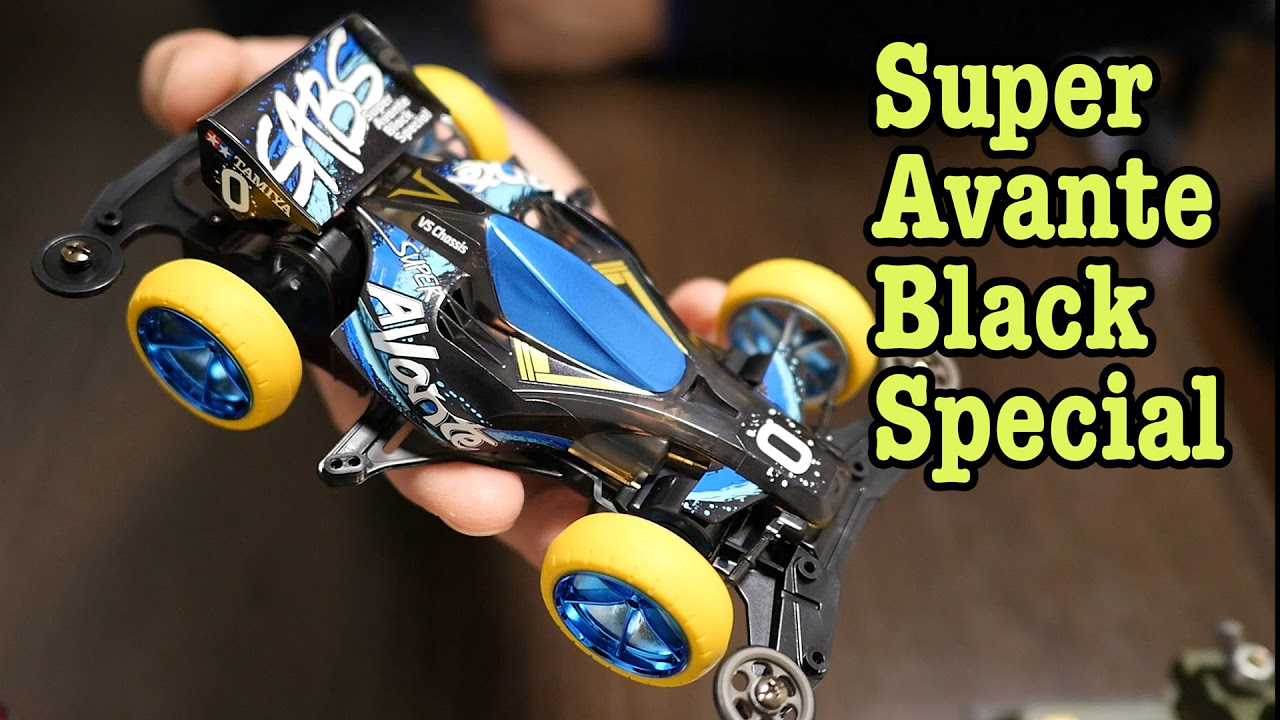 ミニ四駆】スパーアバンテブラックスペシャルがやってきた！30歳で復帰