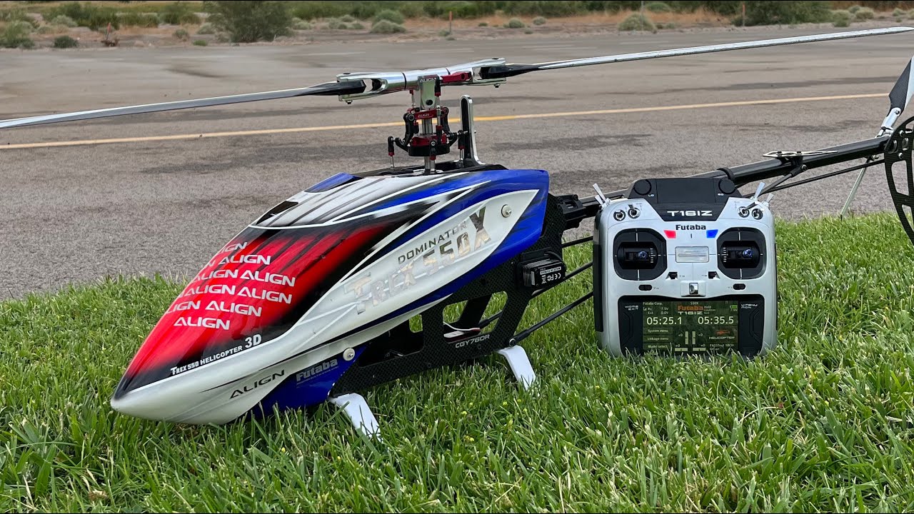 Alan Szabo Jr. ALIGN Trex 550X 6/16/2023 - YouTube