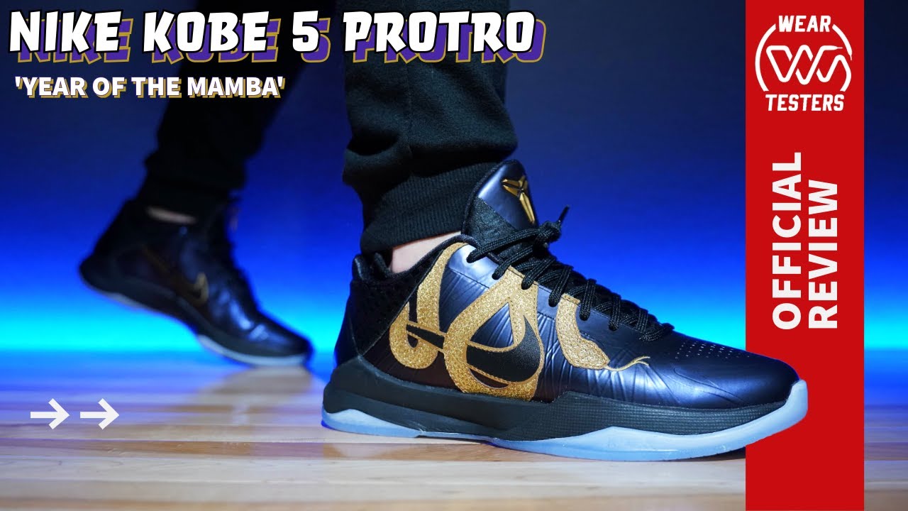Nike Kobe 5 Protro Year of The Mamba - YouTube