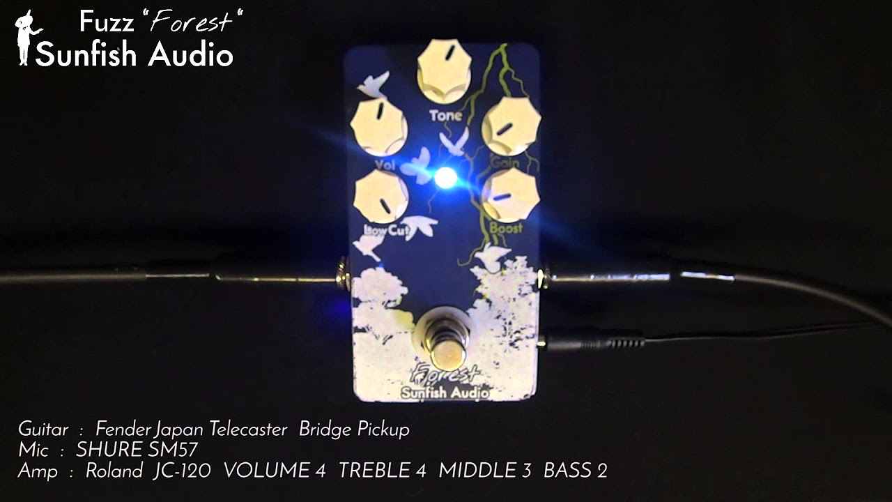 Sunfish Audio Fuzz “Forest” 試奏 - YouTube