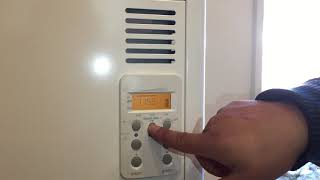 楓工務店・メンテナンス】ユニデール蓄熱設定の方法 - YouTube