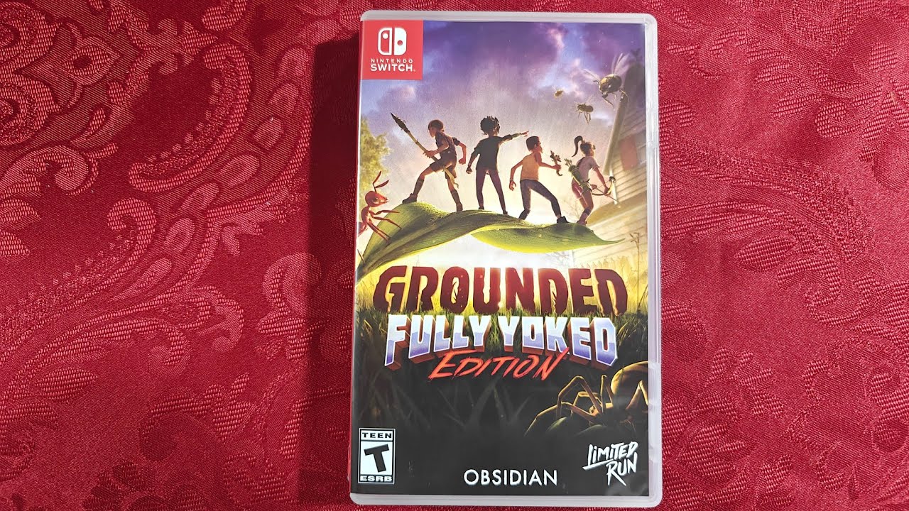 Grounded Fully Yoked Edition Nintendo Switch Unboxing Video - YouTube