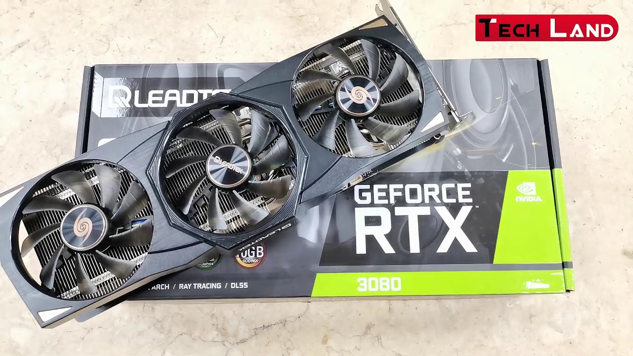 Leadtek Nvidia RTX 3080 10GB GDDR6X HURRICANE 8704 CUDA Cores 6