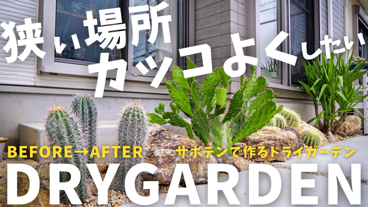 狭いお庭だからなにもできない】と諦めているあなたへ！ドライガーデン
