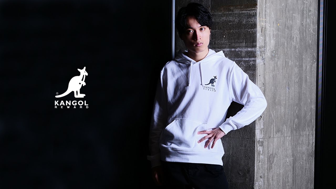 完全受注生産】 黒川クロム×KANGOL REWARDコラボ プルオーバーパーカー