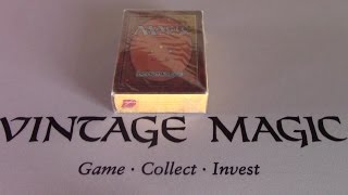 マジック・ザ・ギャザリング アルファ・ベータ版のカード封入について