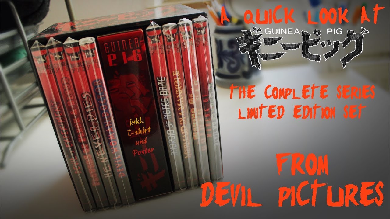 A Quick Look At Guinea Pig Complete Series Limited Edition