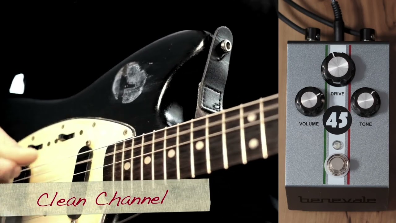 Benevale】ピュアなアンプサウンドを閉じ込めたオーバードライブ『COLT