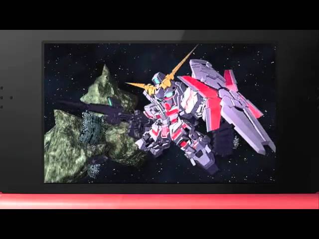 SD Gundam G Generation 3D Gamplay [Nintendo 3DS Conference 2011
