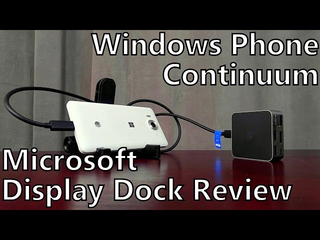 Lumia 950 Continuum and Microsoft Display Dock Review: Replacing