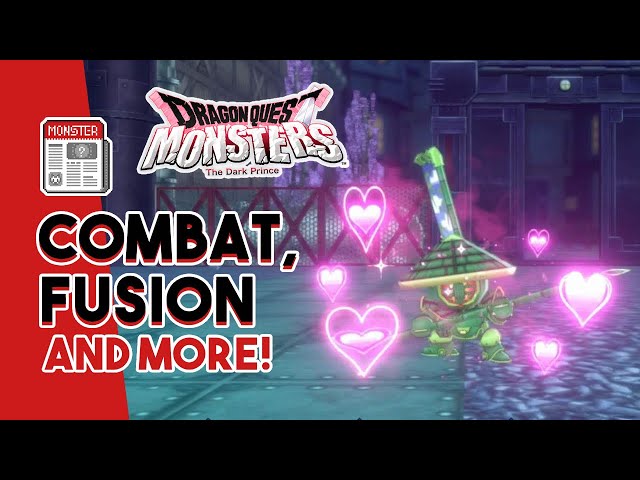 NEW Dragon Quest Monsters Info! | Combat, Fusion, Monster Sizes
