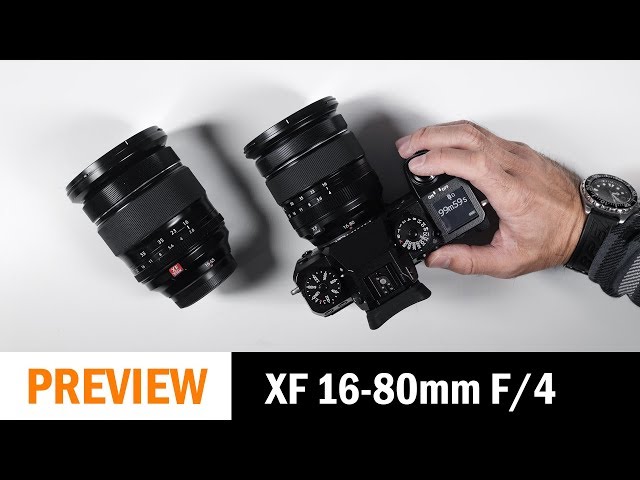First Look: Fujifilm XF16-80mm f/4 R OIS WR - YouTube