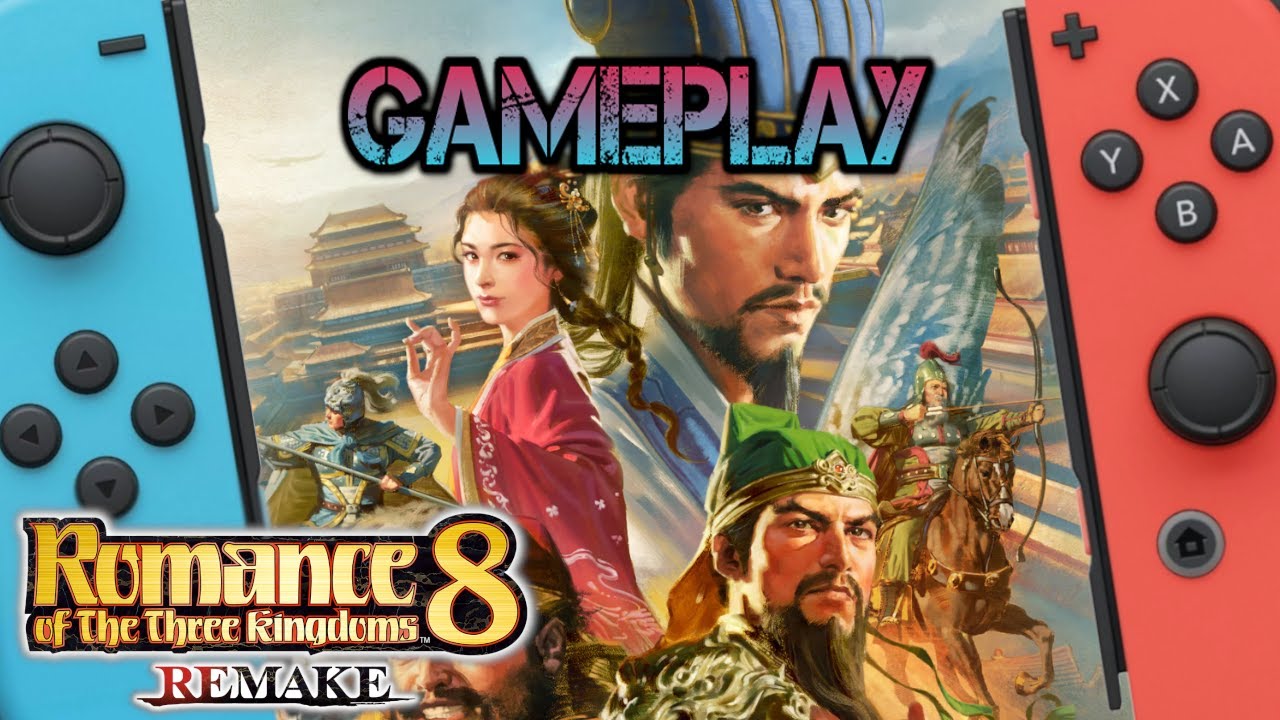 Romance of the Three Kingdoms 8 Remake | Nintendo Switch Gameplay