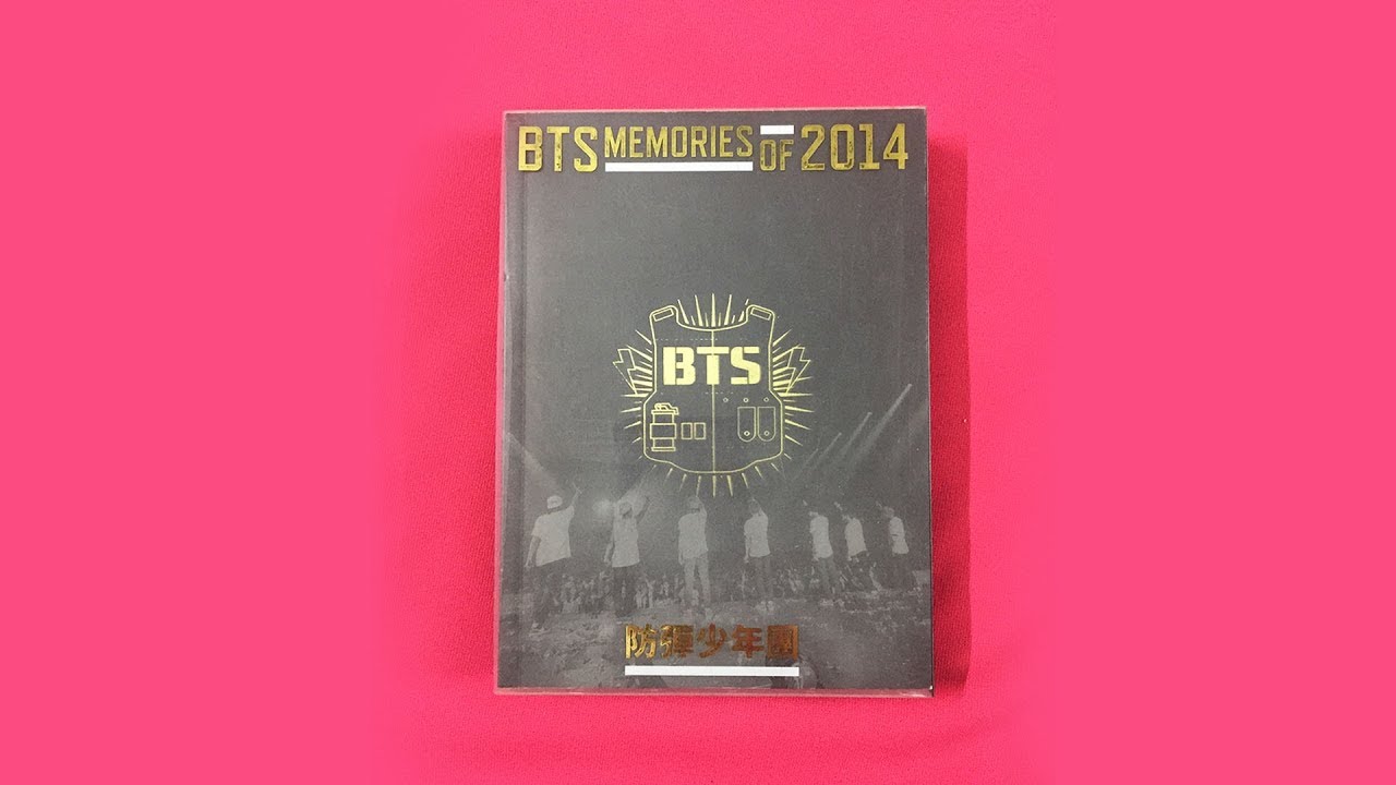 UNBOXING - BTS MEMORIES 2014 | 방탄소년단 - YouTube