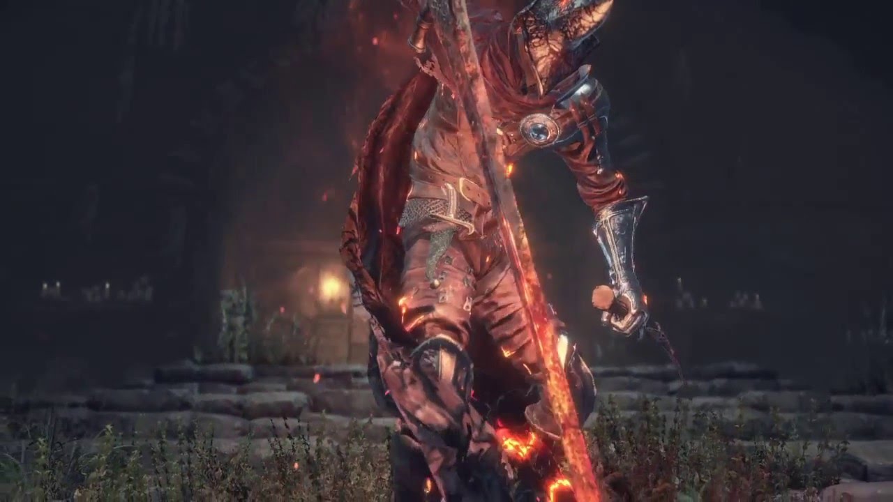 DARK SOULS III ボス「深淵の監視者」 - YouTube