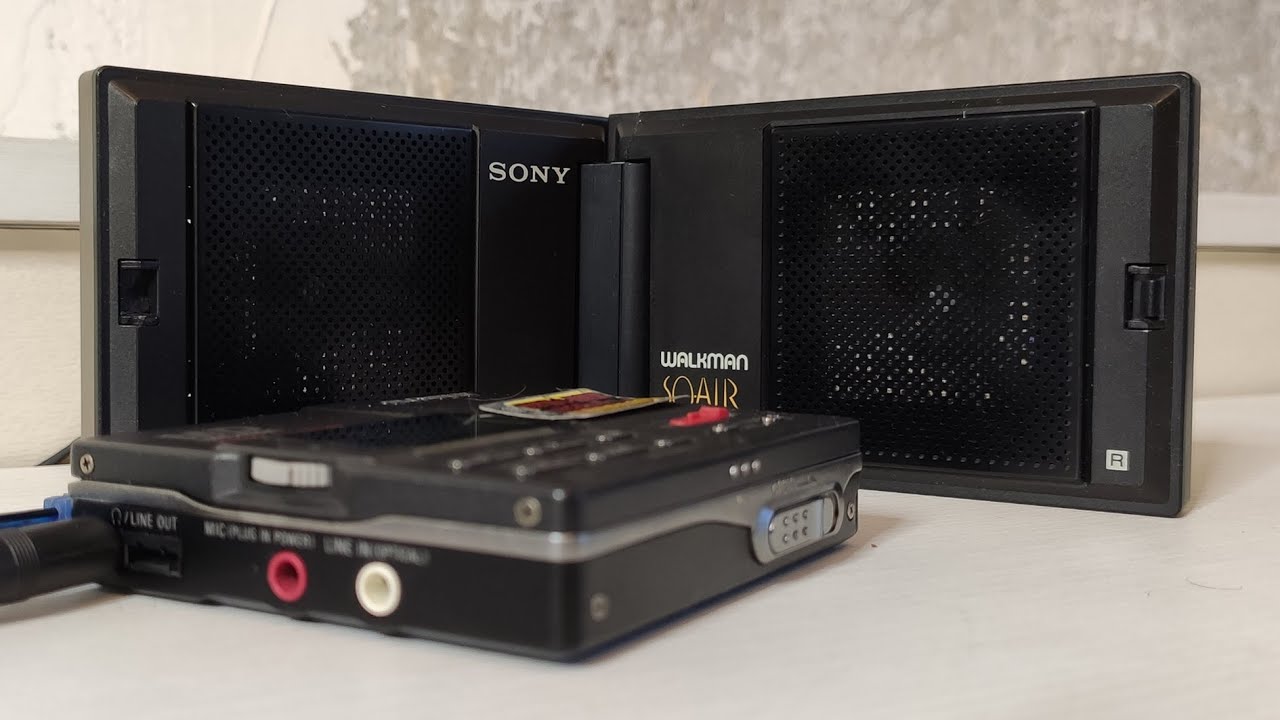 Super portable speakers / Sony SS WM20 SQ AIR - YouTube