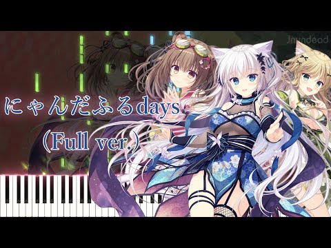 Neko-nin exHeart SPIN! OP] Nyan-derful days/Yuki Yumeno (Full ver