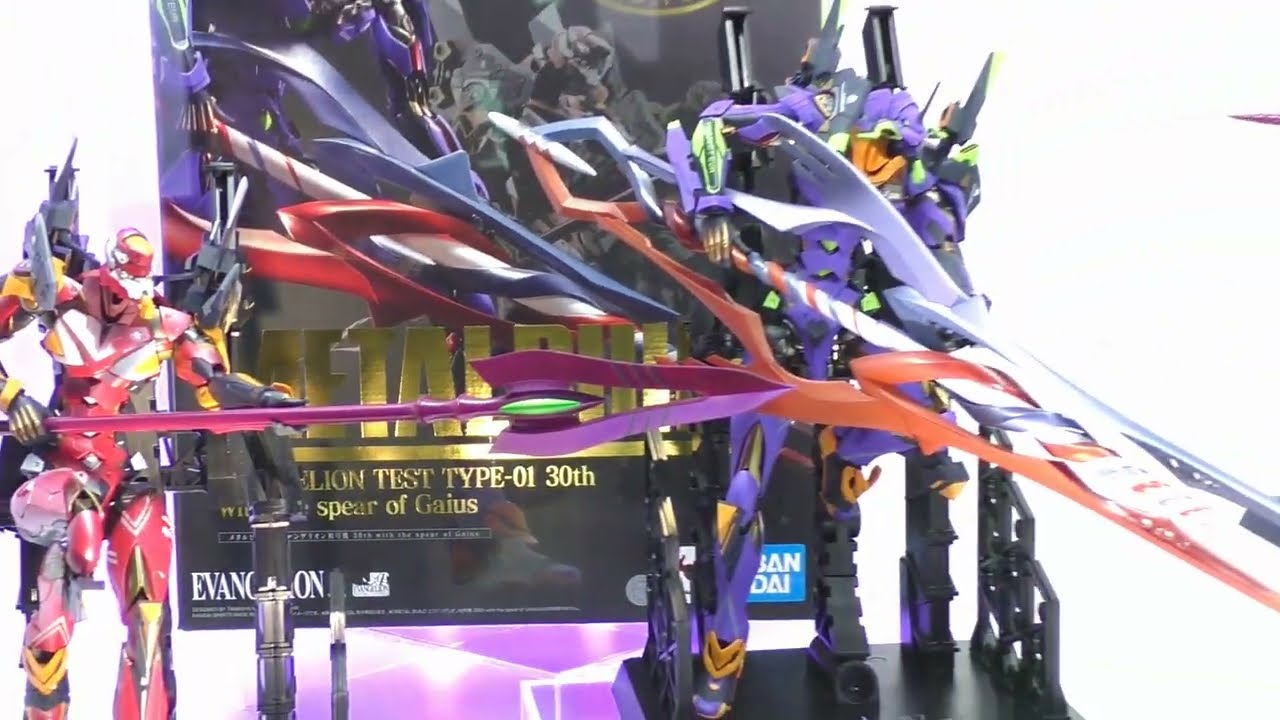 エヴァ30周年】METAL BUILD エヴァンゲリオン2号機・初号機・零号機