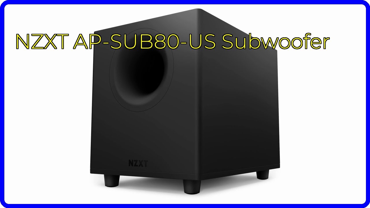 REVIEW (2026): NZXT AP-SUB80-US Subwoofer. First Look. - YouTube