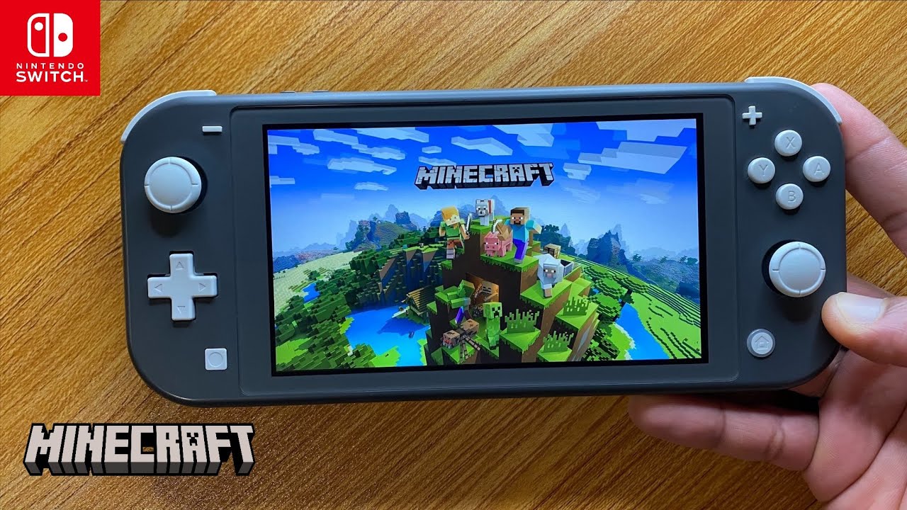 Nintendo Switch Lite グレー 本体 + Minecraft Nintendo Switch Lite
