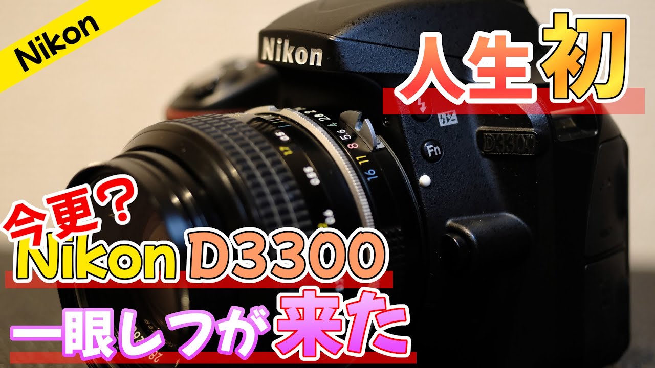 Nikon】私が8年前の一眼レフを今さら買った理由 | Nikon D3300 | New