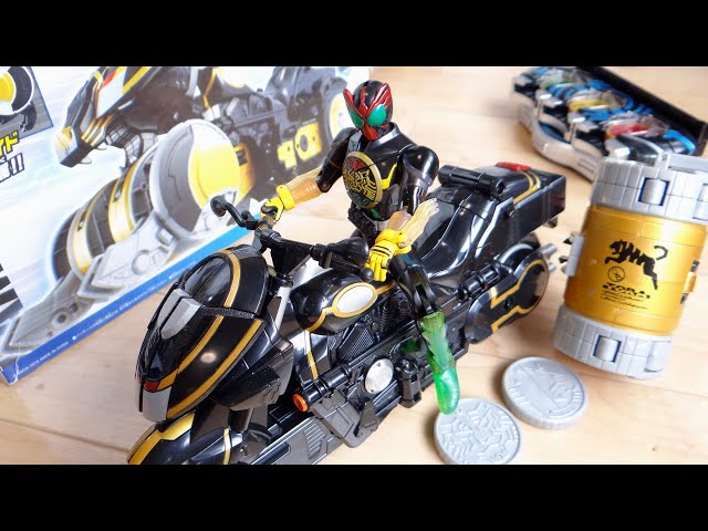 A bike and a tiger transform and combine! DX Tri-ride Vendor