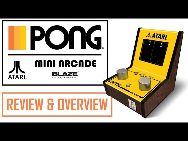 Atari Pong Mini Arcade - Review & Overview - YouTube