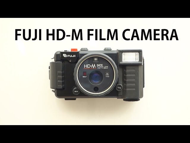 フィルムカメラ！防水もできるすごいやつ！Fuji HD-M Film Camera