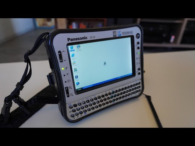 The Toughbook CF-U1: A Wonderful Little Windows XP Guy - YouTube
