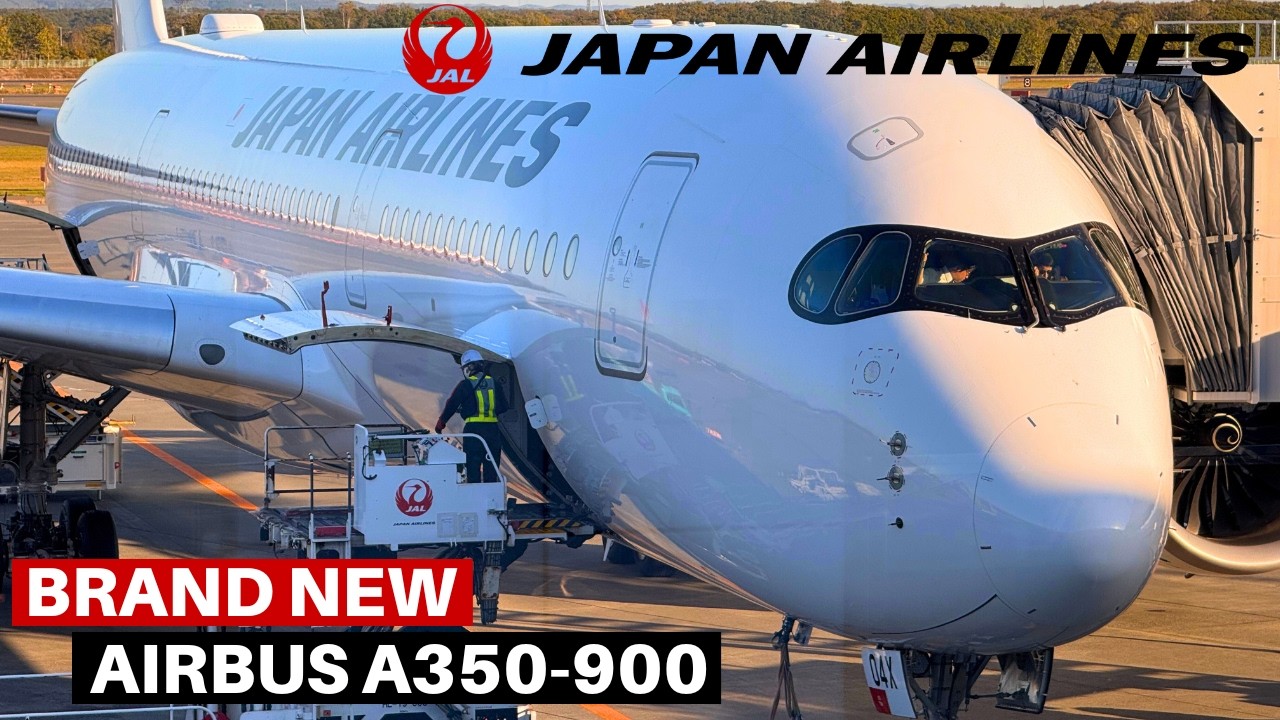 JAPAN AIRLINES AIRBUS A350-900 (Economy) | Sapporo - Tokyo