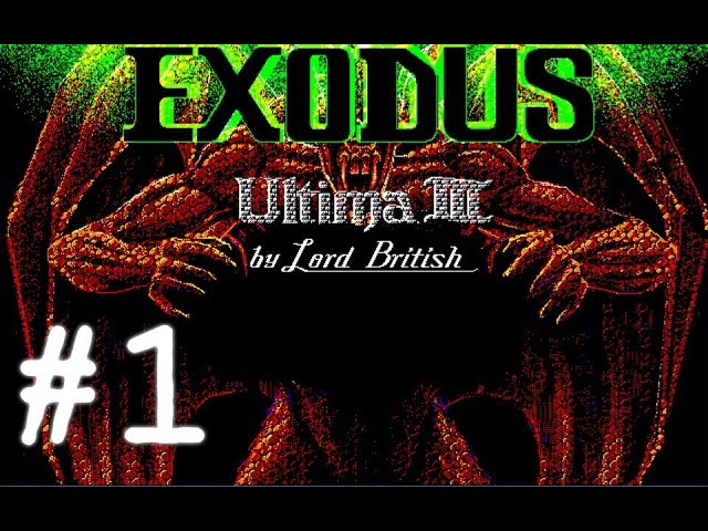 Ultima III: Exodus - #1 [PC-98][日本語版] - YouTube