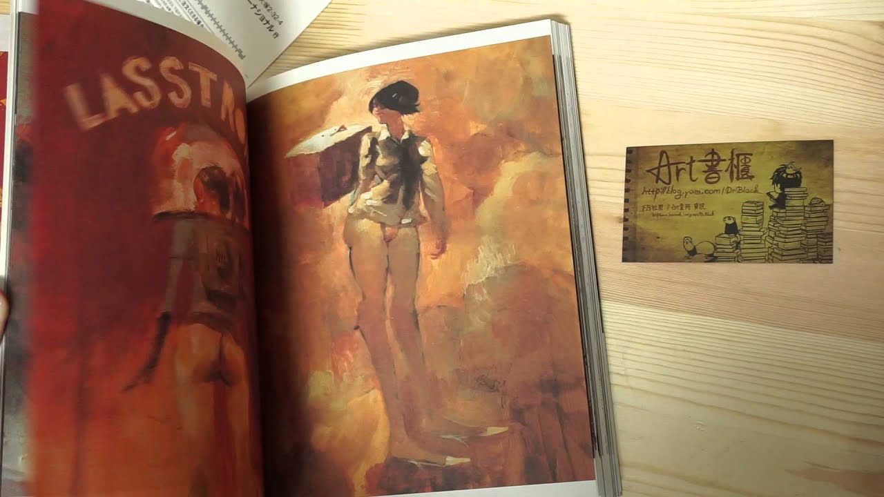 Ashley Wood畫集：Zawa-zawa ザワザワ アシュレイ・ウッド畫集 - YouTube