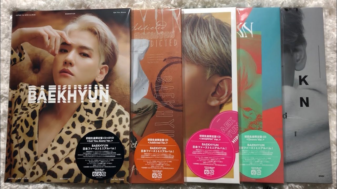 ♡Unboxing Baekhyun ベキョン 1st Japanese Mini Album BAEKHYUN (5