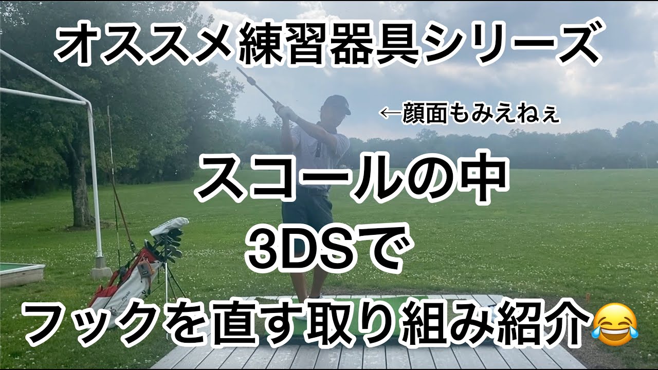 3D Swing Mentor 使い方シリーズ❗️3DSでフックを直そう‼️ 動画の