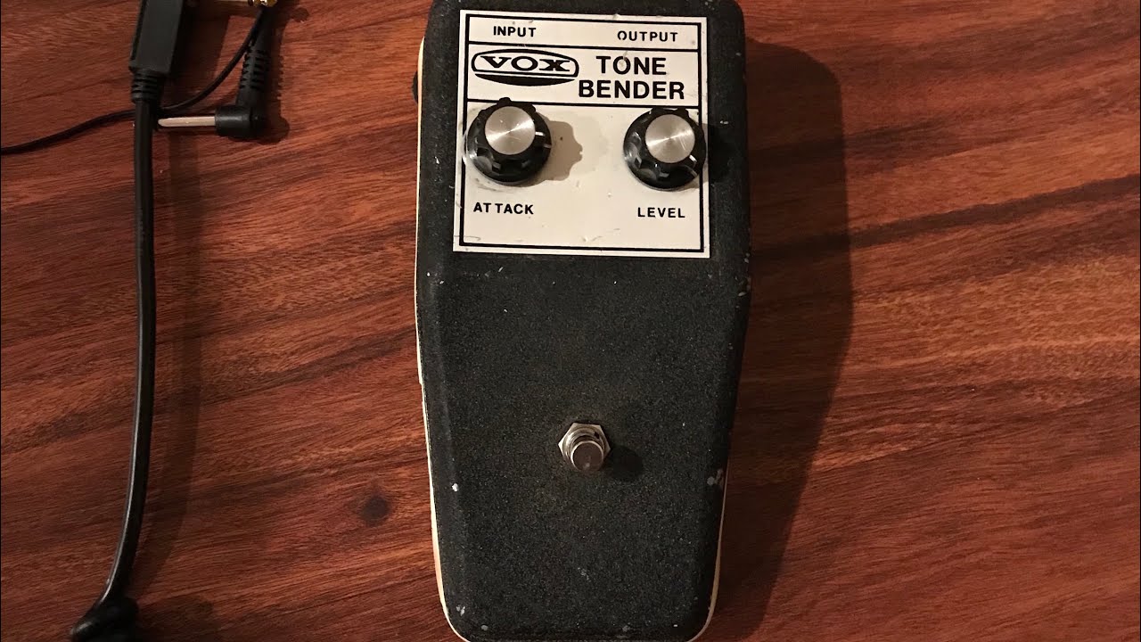 Early 70's V828 Vox Tone Bender - YouTube