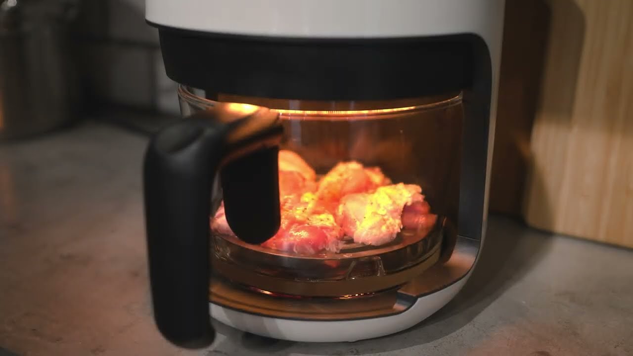 BE AF95 ガラスノンフライオーブンpottil（ポッティル） - YouTube