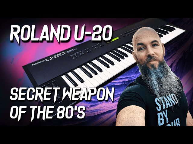 ROLAND U-20 - RS-PCM Keyboard from 1988 (Scum Night) - YouTube