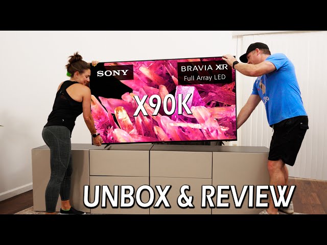 Sony X90K 4K HDR Full Array LED Google TV - Unbox & Review - YouTube